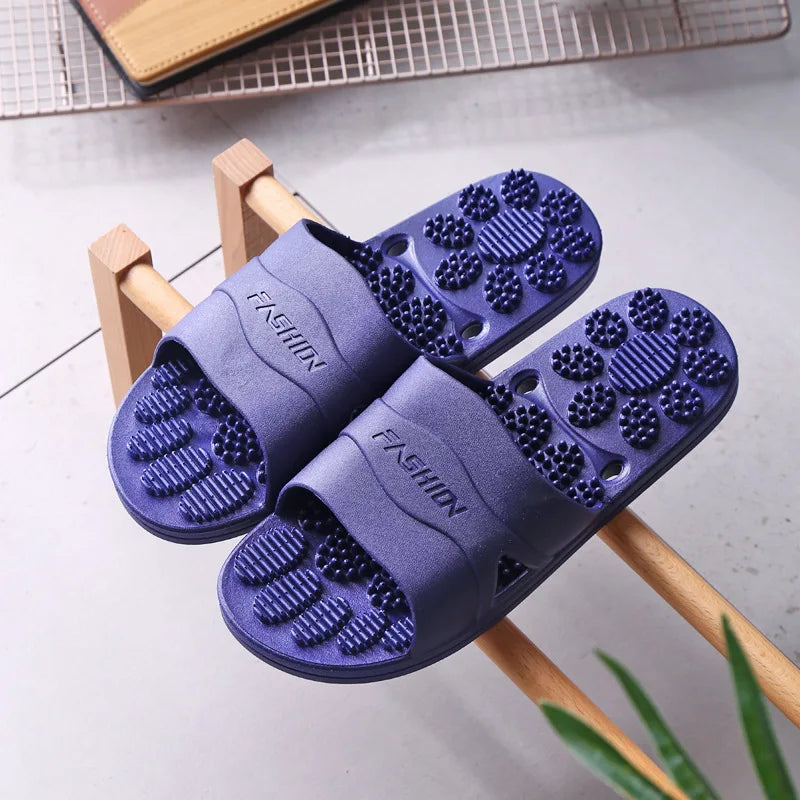 Spa Slippers Indoor Home Non-slip Quick Dry Massage Shower Shoes