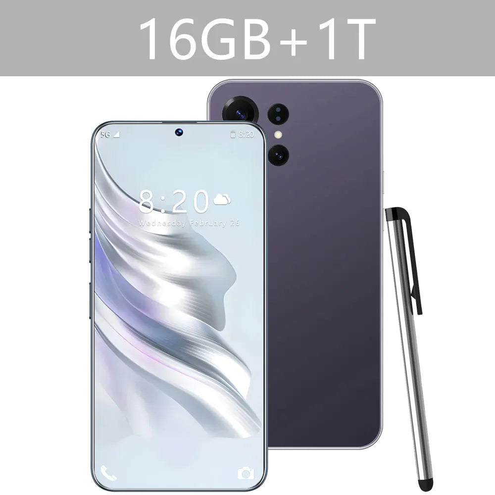 NEW S26 Ultra Smartphone 2026 Original 7.3HD Global Version 5G Dual Card Cheap Cellphones 7800mAh Android 15 Mobile Cell Phones