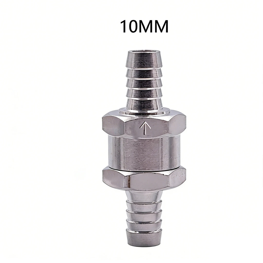 Fuel Non-Return Check Valve 6/8/10/12mm Alum Alloy One-Way for Petrol Diesel Water – Peugeot Renault Low-Pressure Systems