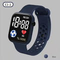 NEW LED Digital Watch For Kids Boys Girls Football Sports Watches Silicone Digital Watch Casual Childrens Electronic Wristwatch