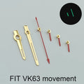 Watch Hands Accessories Hands for VK63 Quartz Movement Watch Accessories Watch Parts for Wristwatches