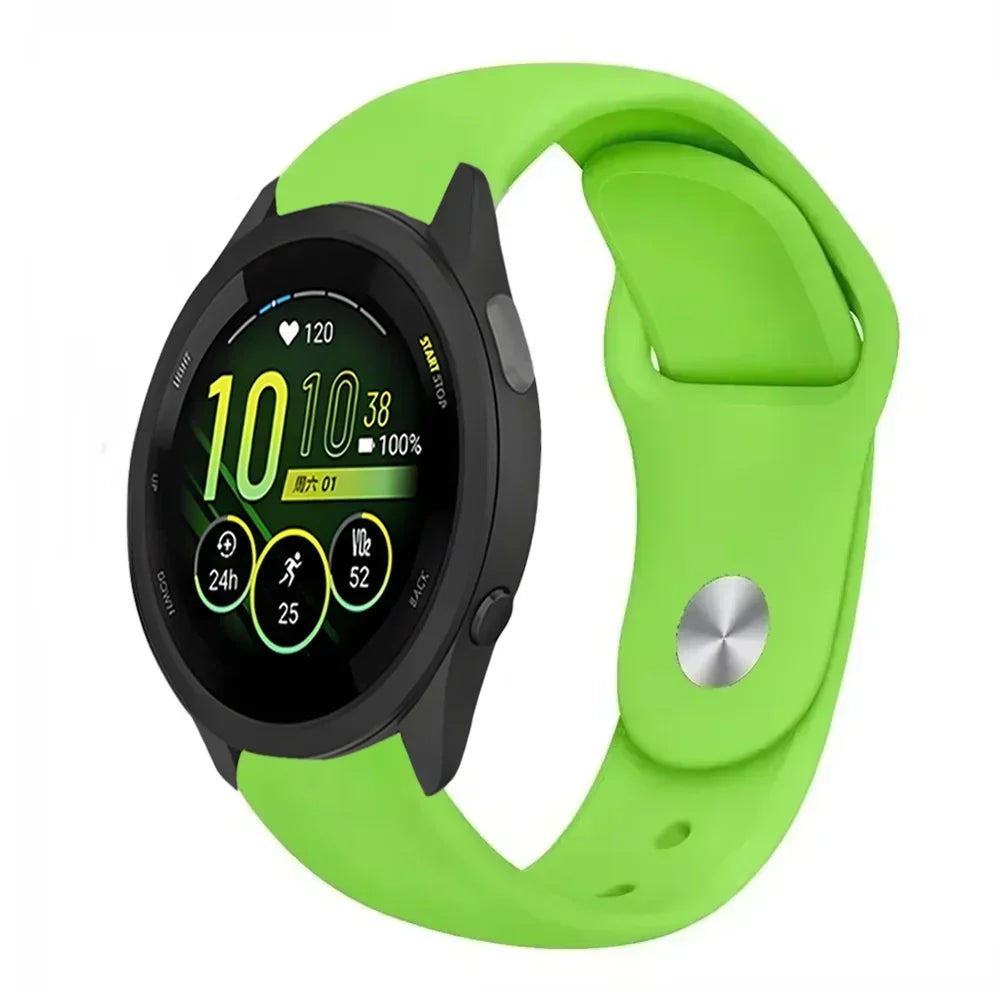 18mm 20mm 22mm Silicone Strap for Gramin Venu 3 3S 2 Active 5 Vivoactive 5 Bracelet Garmin Forerunner 165 55 965 265 265S Correa