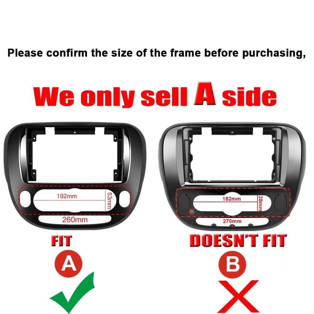 9inch 2+32G WIFI Car fit for Carplay Stereo Radio Navigation for Kia Soul 2013-2019 Android13.0 Car Multimedia Player Auto Radio