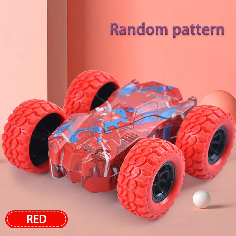 Children's Toy Car Fun Double-Sided Car Inertial Safety Anti-Collision Anti-Fall Kids Model Sliding Off-Road Vehicle