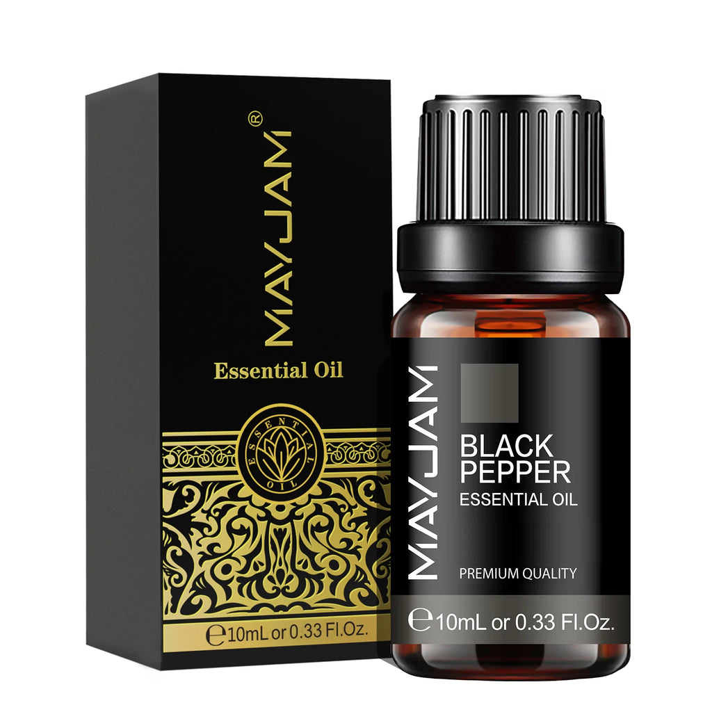MAYJAM 10ML Myrrh Camphor Thyme Vetiver Cypress Cajeput Essential Oil For Humidifier Diffuser Burner Making Scented Candle