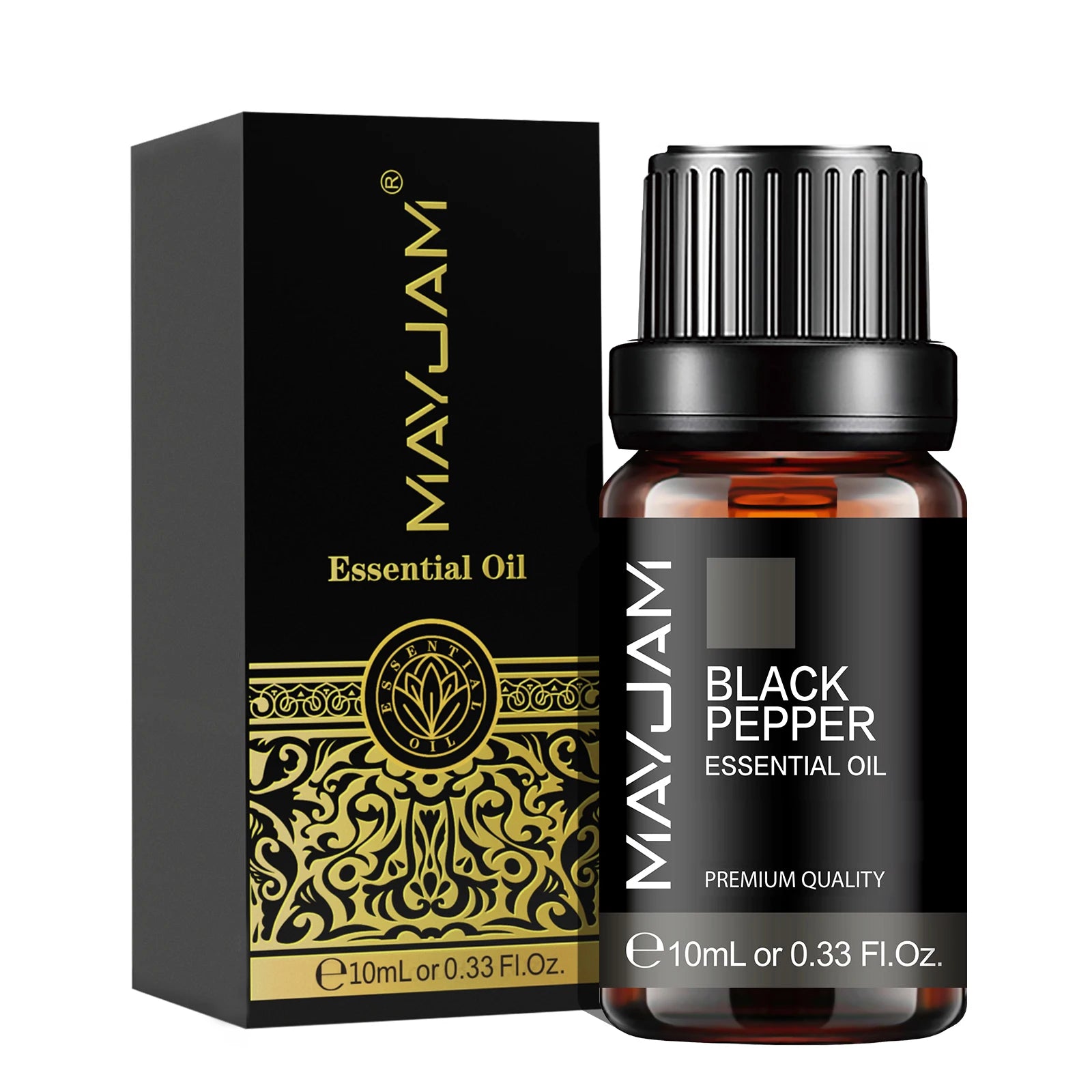 MAYJAM 10ML Myrrh Camphor Thyme Vetiver Cypress Cajeput Essential Oil For Humidifier Diffuser Burner Making Scented Candle