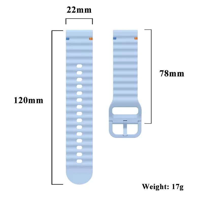 18/20/22mm Silicone Band for Garmin Forerunner 70 170 965 265 55 165 970 570 47/42mm Strap Garmin Venu 4 45/41mm Active 6 Correa