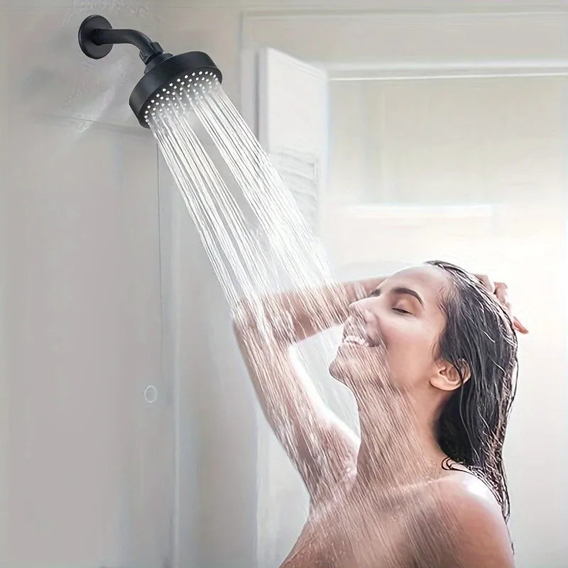 10cm High Pressure Shower Head 4Inch Sprayer Adjustable Rainfall Shower Head Sprayer Bathroom Fixture Faucet Replacement Part