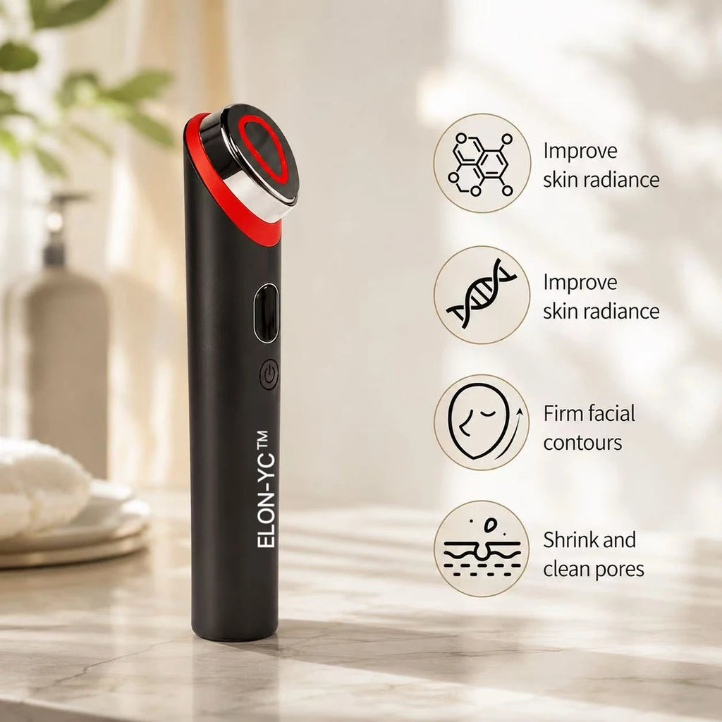ELON-YC 7 Colors Face Massager Ems Beauty Device Microcurrent Lift Massager Home Use Beauty Skin Care