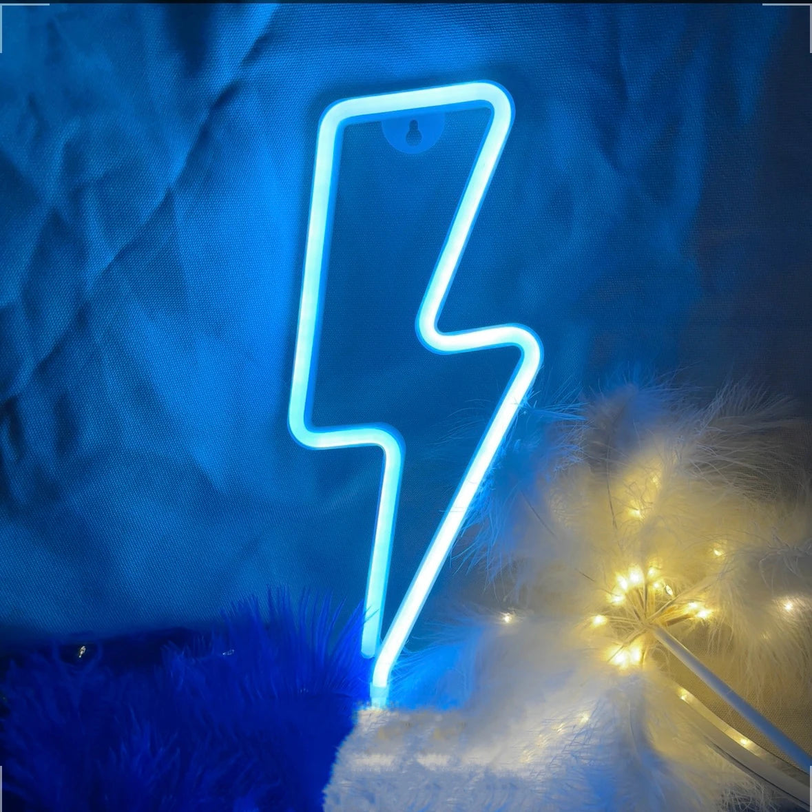 1pc, cool neon light battery/USB power supply, game room bedroom party, wedding girl boy room decoration light, birthday gift