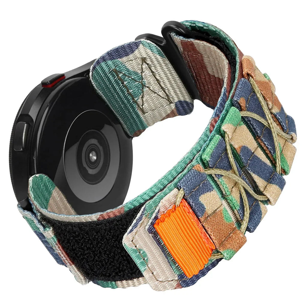 20mm 22mm Nylon Strap for Samsung Galaxy Watch 5 Pro Watchband for Galaxy Watch 7 6 40 44mm Watch 4 42 46mm ReplacementWristband