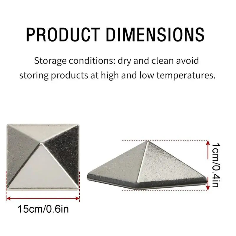 18pcs Snowboarding Pad Accessory Anti Slip Zinc alloy Material for Improving Skid Resistance Durable Exquisite Lightweight