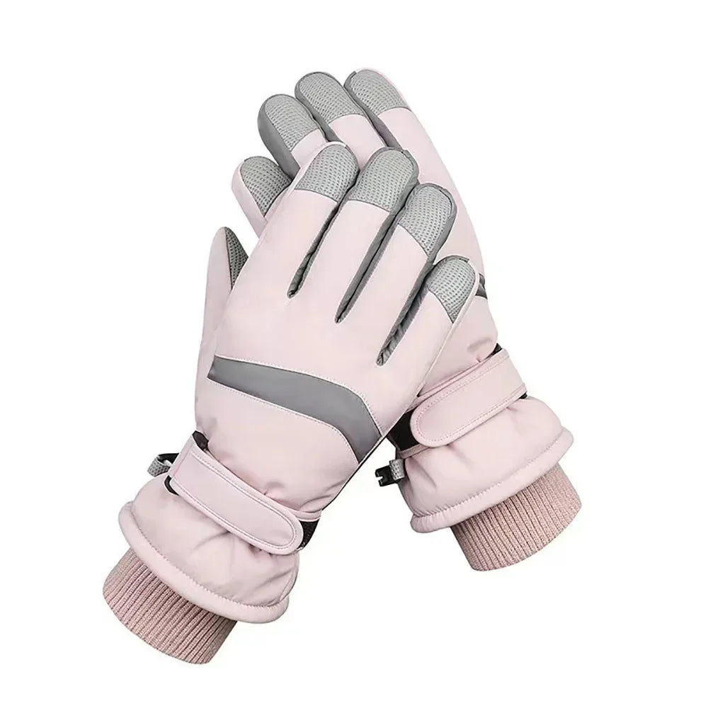 Ski Gloves Waterproof Windproof Anti Sli - Warm Gloves Thermal Touchscreen, For Men Women Outdoor Winter Ski Gloves