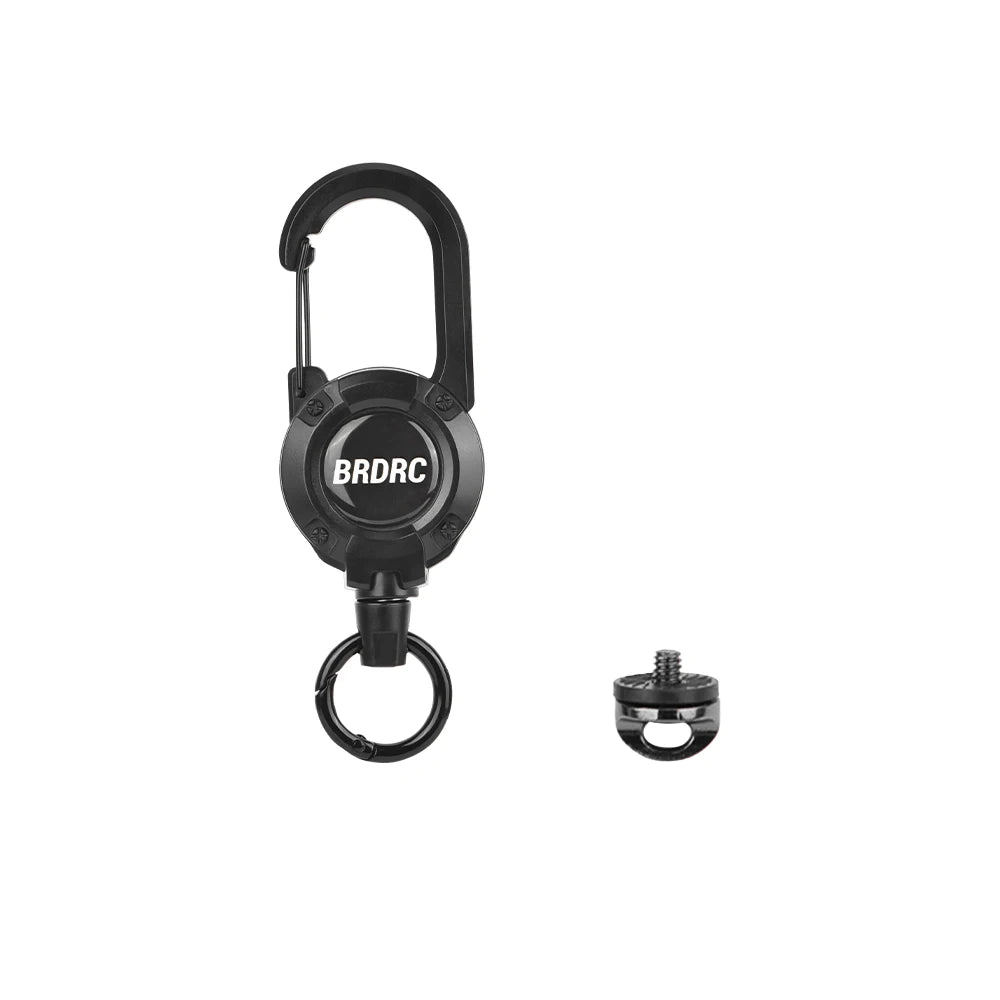 BRDRC Extendable Retractable Holders for DJI Pocket 4 3/Insta360 X5 X4  Lanyard Backpack Buckle Mount Outdoor Headed Clip Buckle