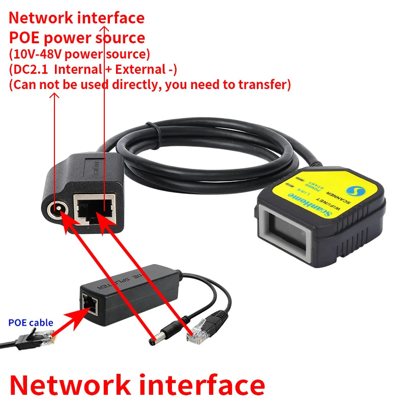 Embedded Barcode Scanner BarCode Reader Code Reader Fixed Mounted Code Engine Module USB 1D/2D QR PDF417 Code ScanSH-400