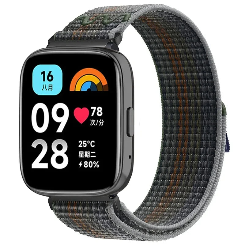 Nylon Loop Strap for Redmi Watch 5 Active/ltie 22mm 20mm Sports Band for Xiaomi Mi Watch 3 Lite/Active