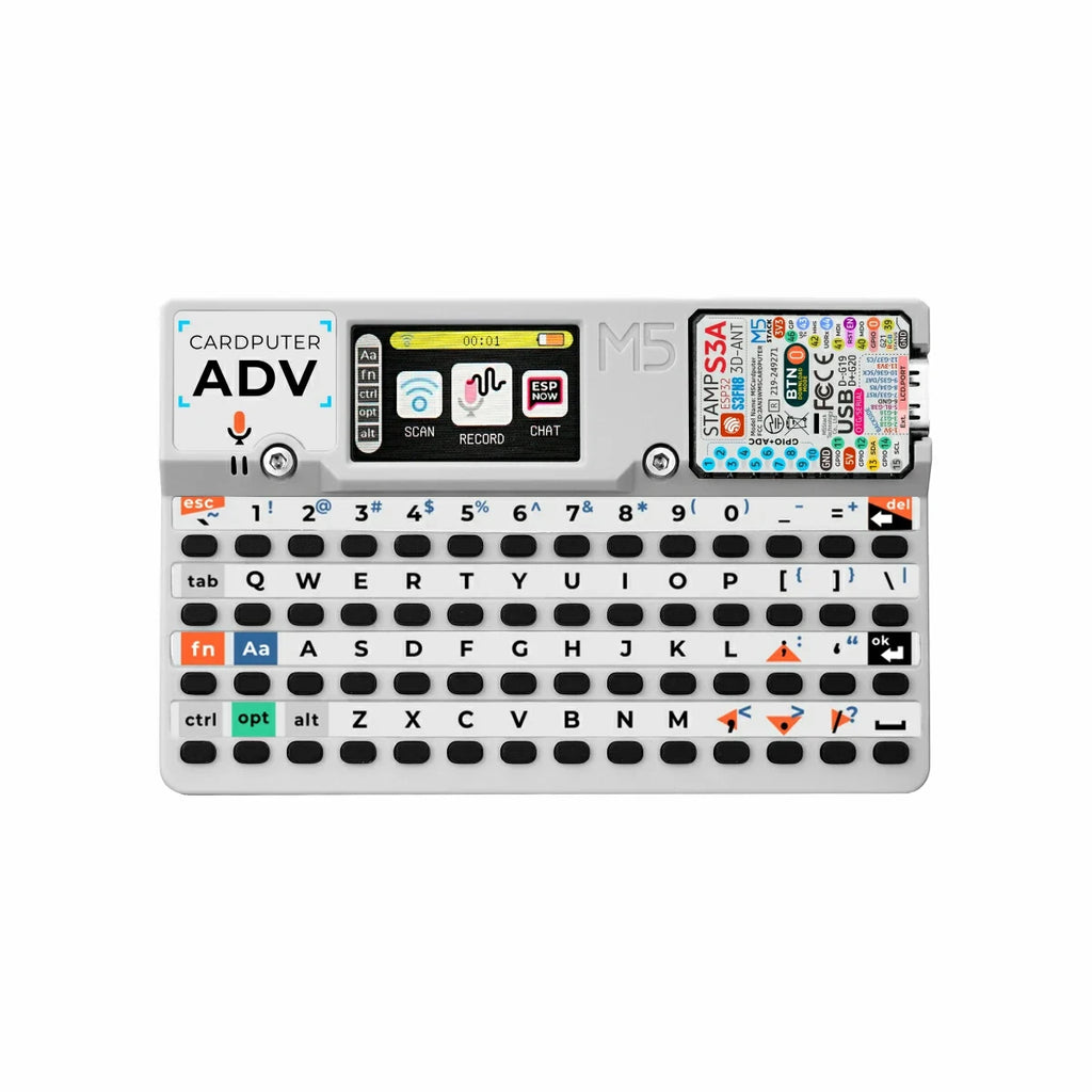 M5Stack Cardputer Adv Programmable Computer StampS3A IoT Controller 56Key Keyboard Card Microcontrolle Development Kit