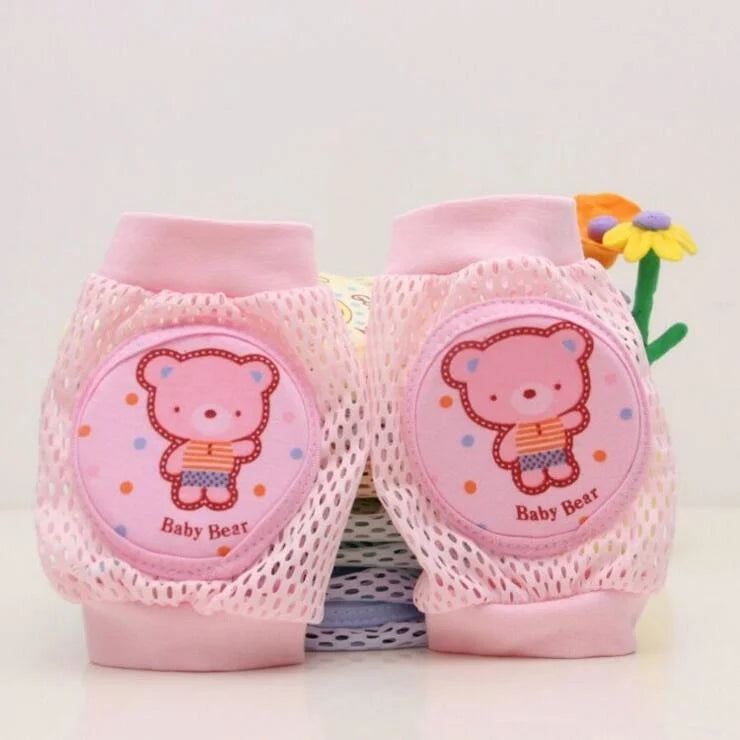 Baby Accessories Knee Pads Safety Bear Girl Boy Kids Crawling Gaiter Toddlers Slip Protector Infant Animal Cushion Brace Car