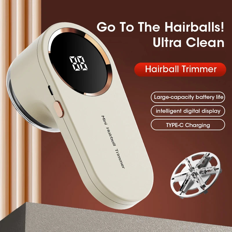 Lint Remover For Clothes Usb Rechargeable Electric Hair Ball Trimmer Fuzz Sweater Shaver Lint Removal Device
