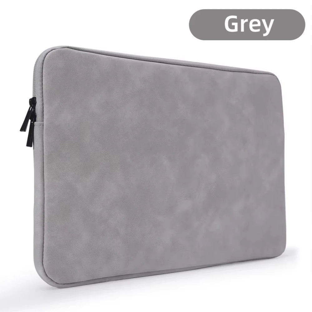 PU sheepskin leather fabric Waterproof Leather 9.7-15.6 inch Tablet PC Carrying Case Protective  Notebook Shockproof Cover
