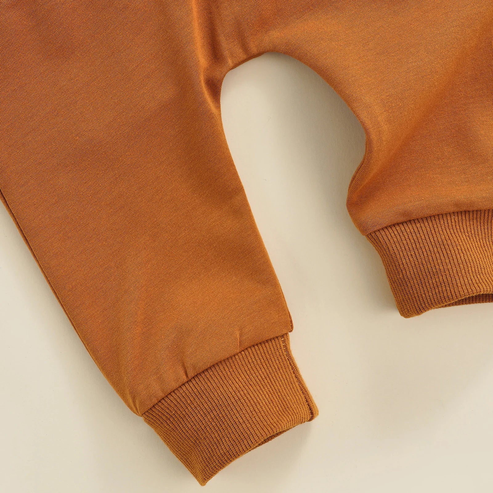 Newborn Baby Boys Girls Trousers, Elastic Waist Adjustable Drawstring Plain Leisure Style Loose Fit Long Pants 0-3T