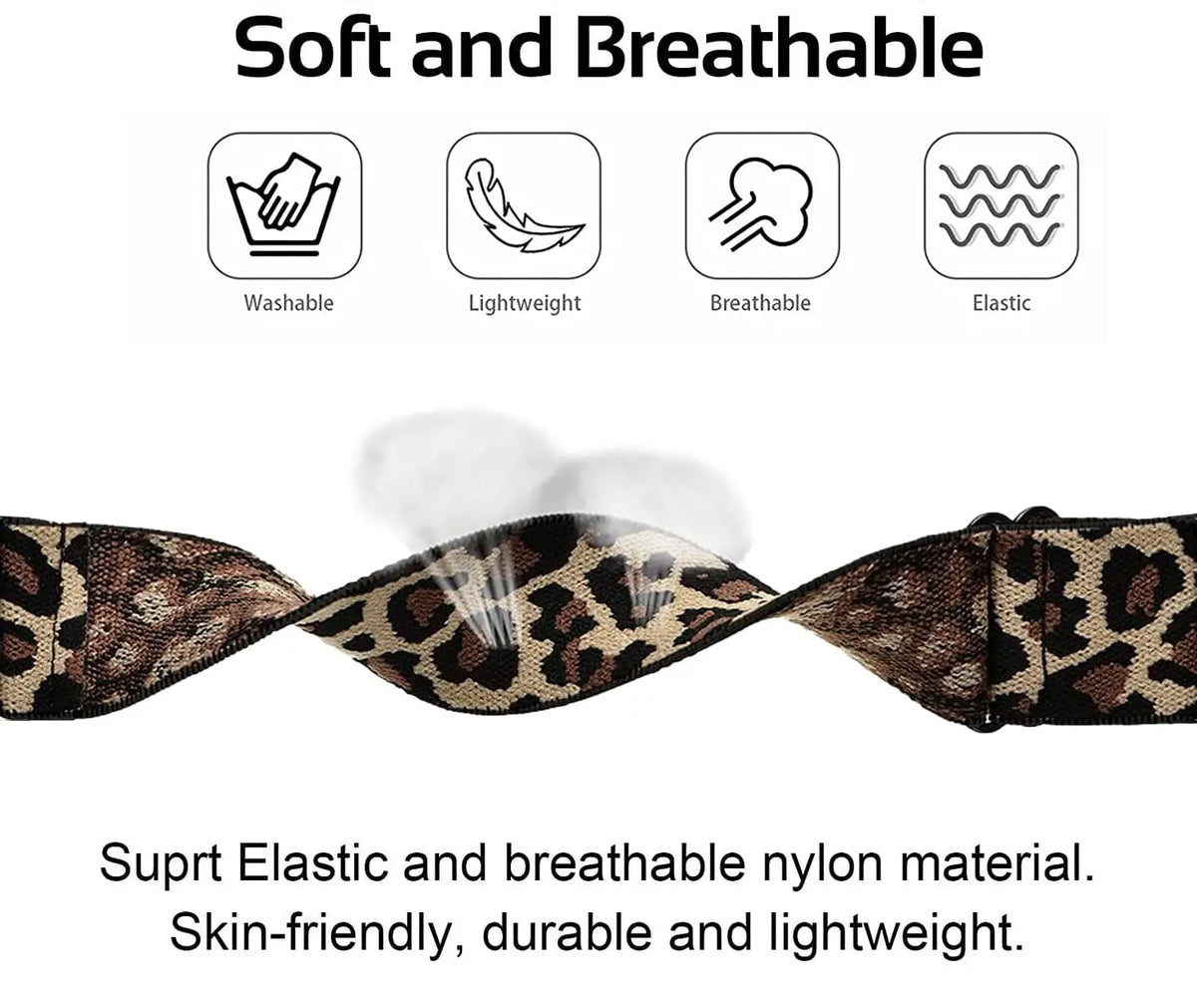 Nylon Band Compatible Elastic Stretch Strap with Adjustable Buckle20mm Replacement Wristband for Samsung Galaxy Watch,Women&Men