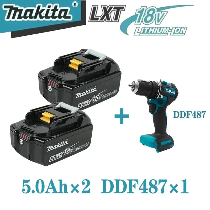 100% Genuine Makita 18V Battery 5Ah 6Ah 9Ah, Replacement for BL1860B BL1850B BL1840 BL1830 BL1815 Power Tool Battery