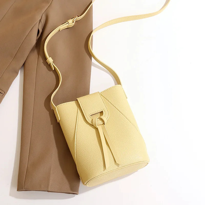 Ladies' Soft Hasp PU Leather Handbag Large Capacity Crossbody Bags for Women Solid Phone Purse Hot Selling Women's Shoulder Bags