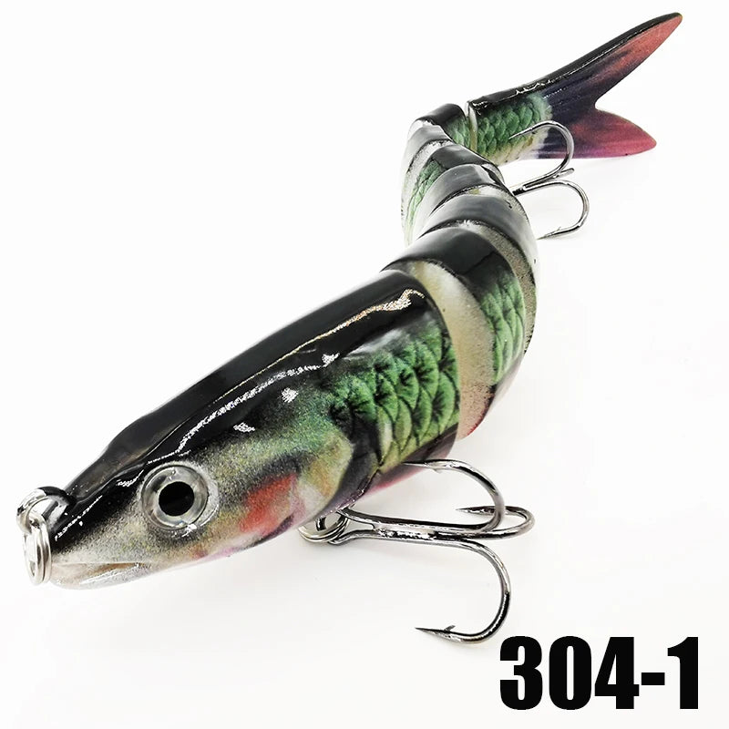 Fishing Lures Multi Jointed Swimbait Crank Bait Slow Sinking Bionic Artificial Bait Freshwater Saltwater Trout Bass Fishing Acce