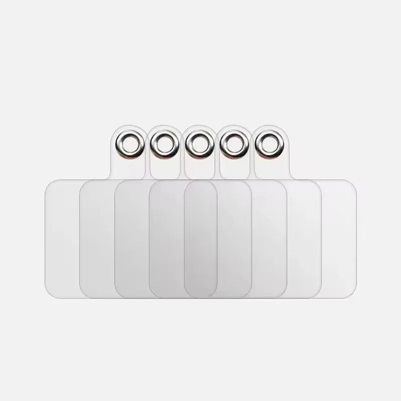 Transparent Matte Flexible Phone Lanyard XYun Mobile Phone Universal Tether Tabs Hole Hanging Strap Patches Cord Clips Gasket