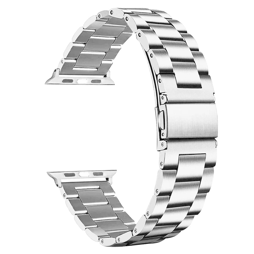 Stainless Steel Strap For Apple Watch Band 45mm Ultra 49mm 41mm 40mm 44mm Watch Strap Metal Bracelet For Iwatch Series 9 8 7 6 5