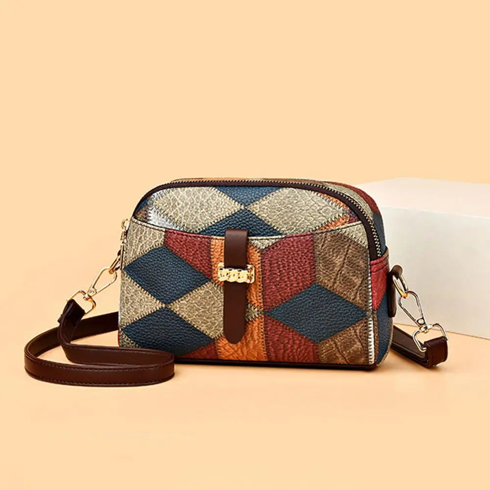 Large Capacity Shoulder Bags Daily PU Lether Crossbody Bags Mom's Bag Women Female