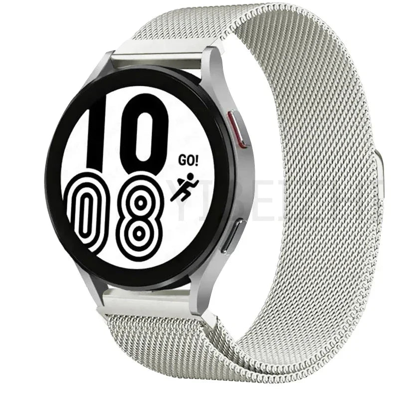 Milanese Loop band For Samsung Galaxy watch 6 5 4 classic Metal strap 20mm 22mm bracelet huawei gt/Amazfit GTS 4/GTR 2e/Bip 3-5