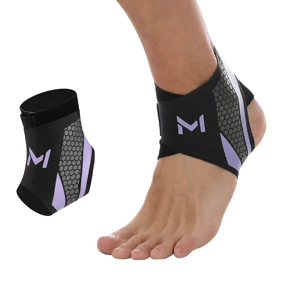 1Pc Thin Breathable Ankle Support Brace Pressurized Fixation Sports Ankle Protector Prevent Sprain Tendon Joint Injury Cover