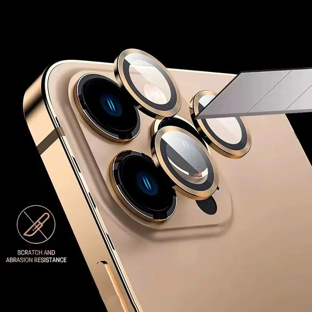 2-3Pcs Camera Lens Protector For IPhone 16 15 11 12 13 14 Pro Max 16 Plus Metal YIj Ring Lens Glass For Iphone 15 16 Pro Max