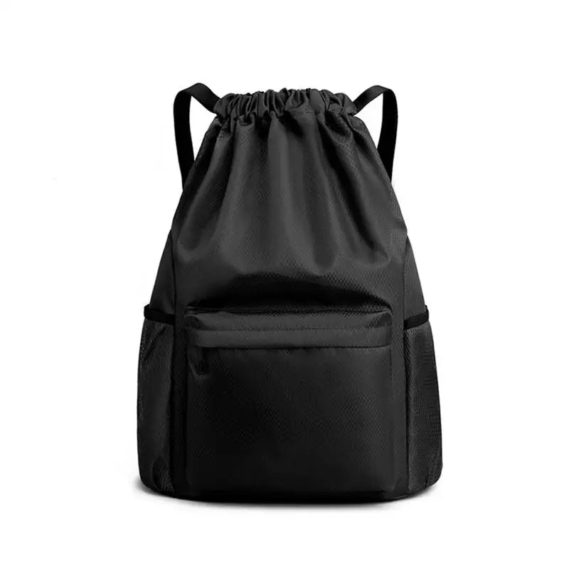 Sports Drawstring Backpack String Bag Sackpack With Large Capacity Gym Swim Beach For Women And Men To Hold Daily