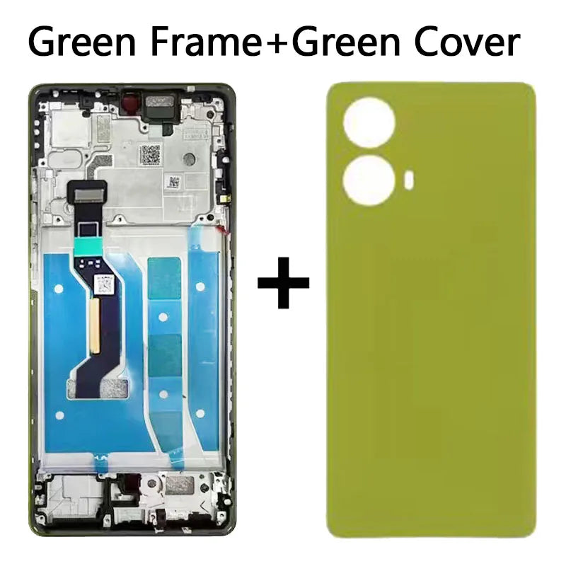 6.67"AMOLED For Motorola Moto G85 LCD For Moto G85 XT2427-3 Display LCD Screen Touch Digitizer Assembly With Fingerprint