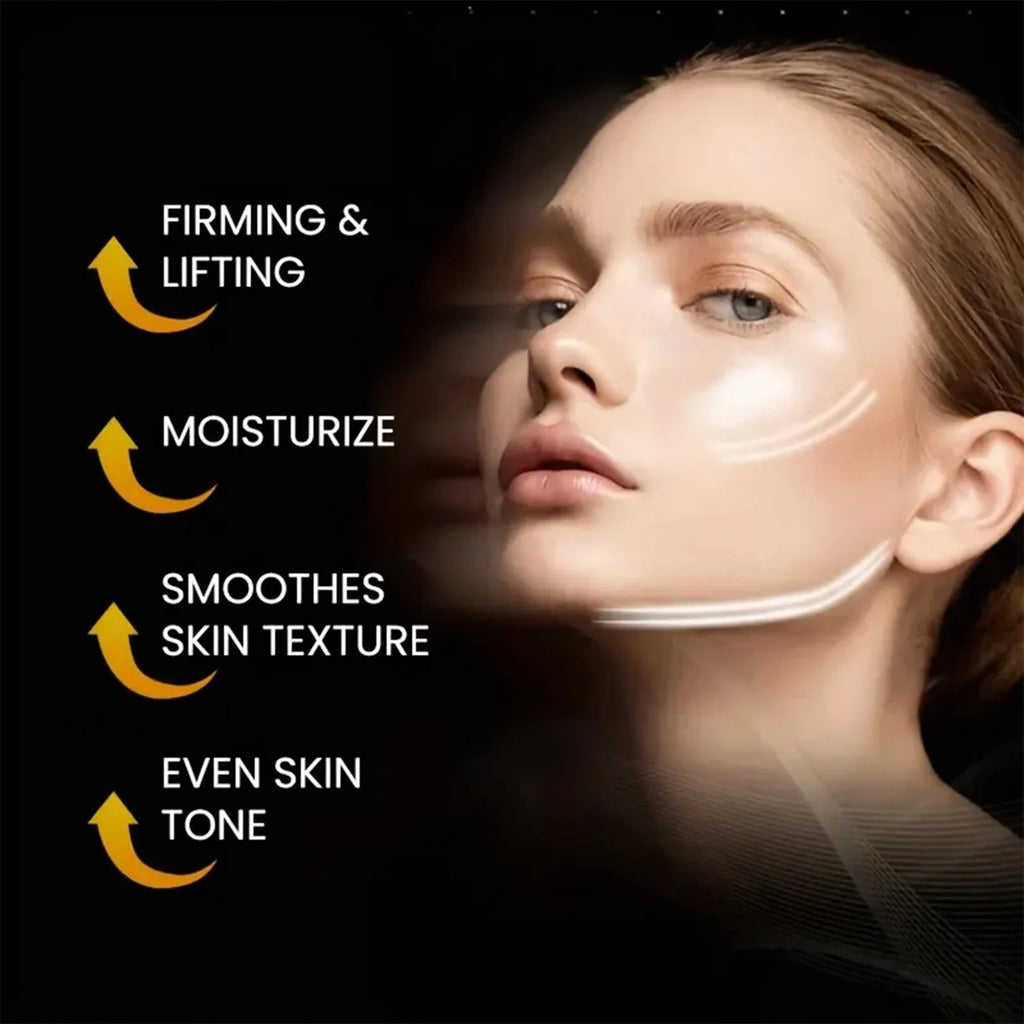 Bee Venom Skin Tightening and Lifting Cream - Hydrating Formula, Rich in Vitamin A, Collagen, Niacinamide, and Vitamin E, for a Radiant Appearance and Enhanced Glow