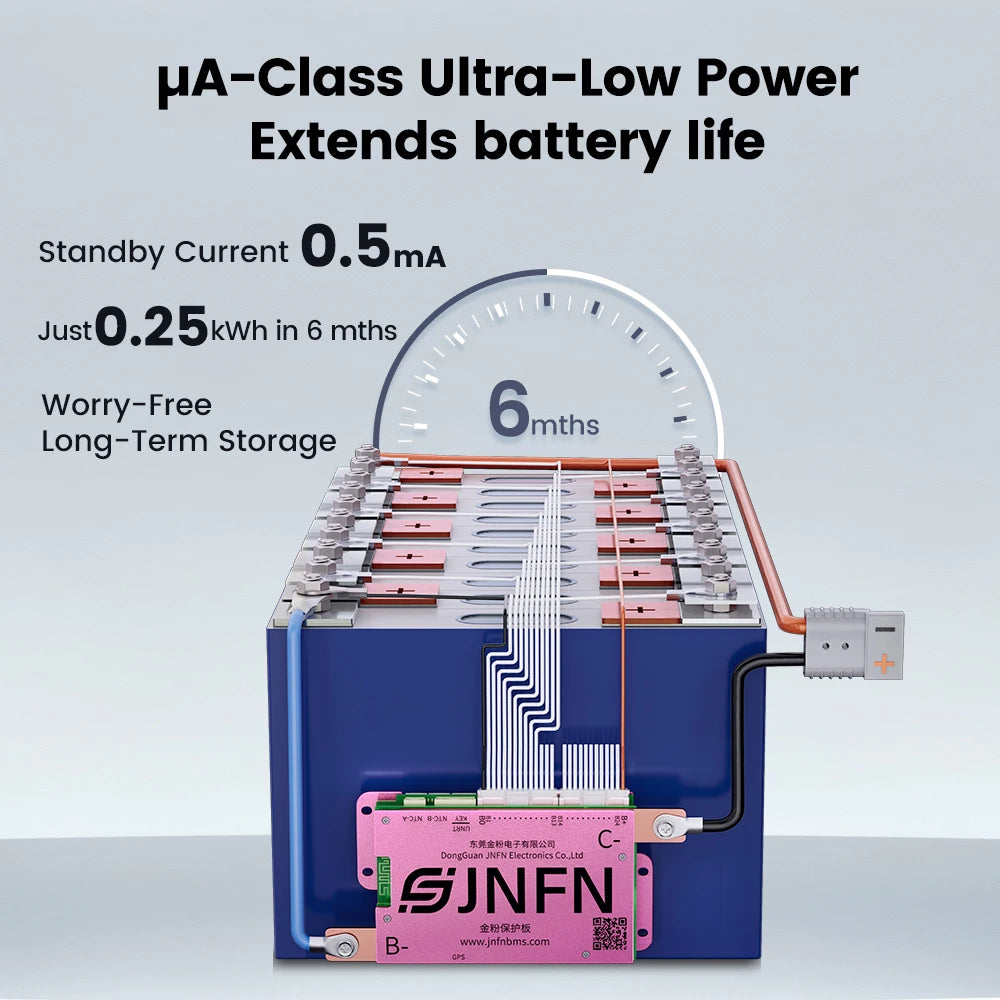 ANT BMS 1A Active Balance Smart BMS 13S 16S 48V 17S 20S 60V 24S 72V Lifepo4 18650 Li-Ion Lto 100A 120A 150A Battery Pack RS485