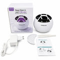 Dental Cleaning Pod 45kHz Ultrasonic Retainer UV Cleaner Machine Digital Timer 2 Modes 200ML Capacity for Dentures Mouth Guards