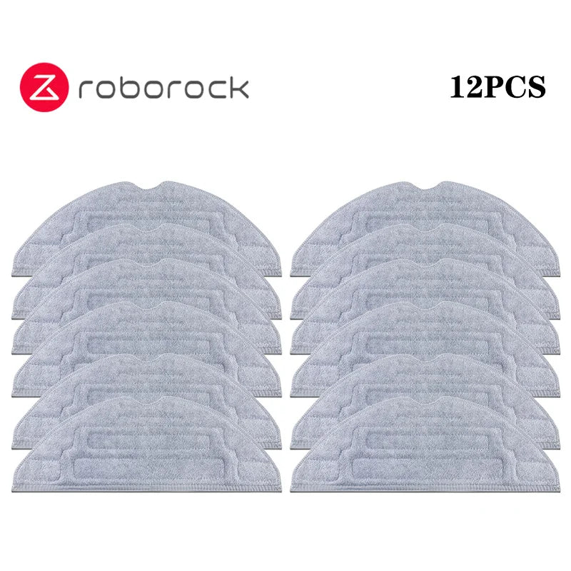 Roborock S8 Pro Ultra S8+ Robot Vacuum Spare Parts Main Side Brushes Mop Cloths HEPA Filters Dust Bags Accessories