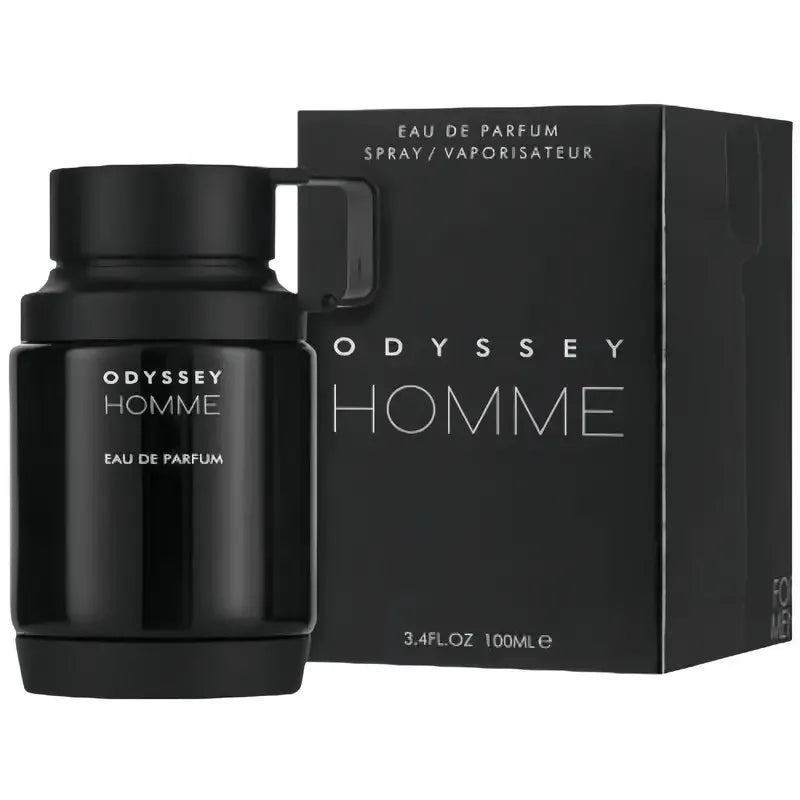 Armaf Odyssey Men's Black Perfume Spray - 3.4 ounces/ 6.8 ounces - Enchanting amber fragrance