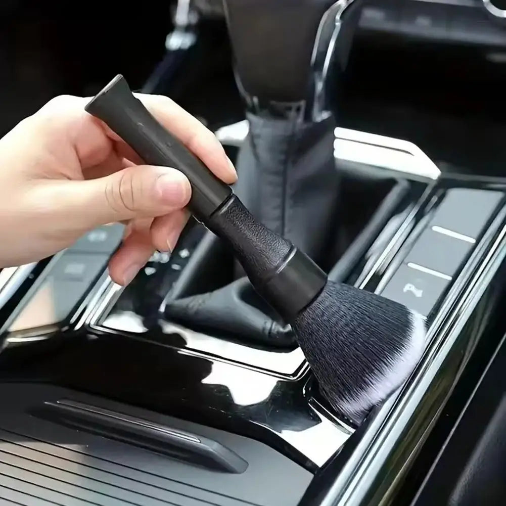 Car Detailing Brush Set Soft Fiber Interior Cleaning Kit Electrostatic Dust Removal Tools Car Wash Accessories Detailing Brushes
