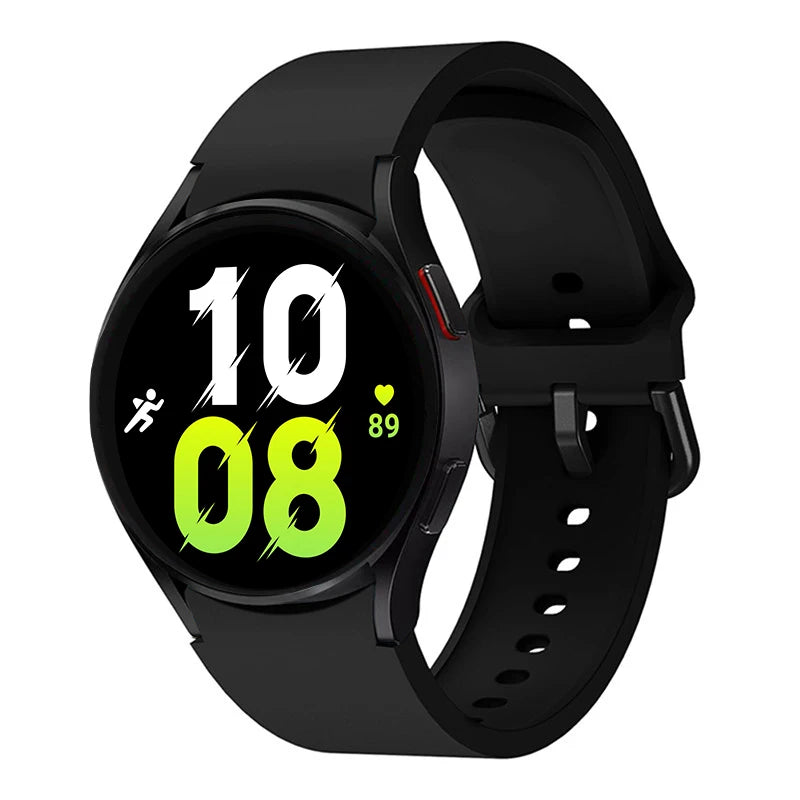 official Silicone Strap For Samsung Galaxy Watch 5 4 44mm 40mm/4Classic 46 42mm Wrist 20mm Bracelet Galaxy Watch 5 Pro 45mm Band