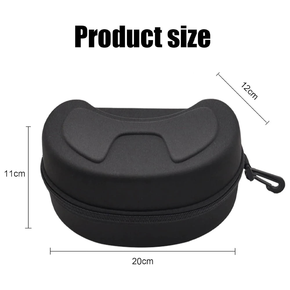 Tolex Ski Snowboard Goggles Storage Box Hard EVA Portable Protection Carrying Case Water Resistant Shockproof Ski Accessories