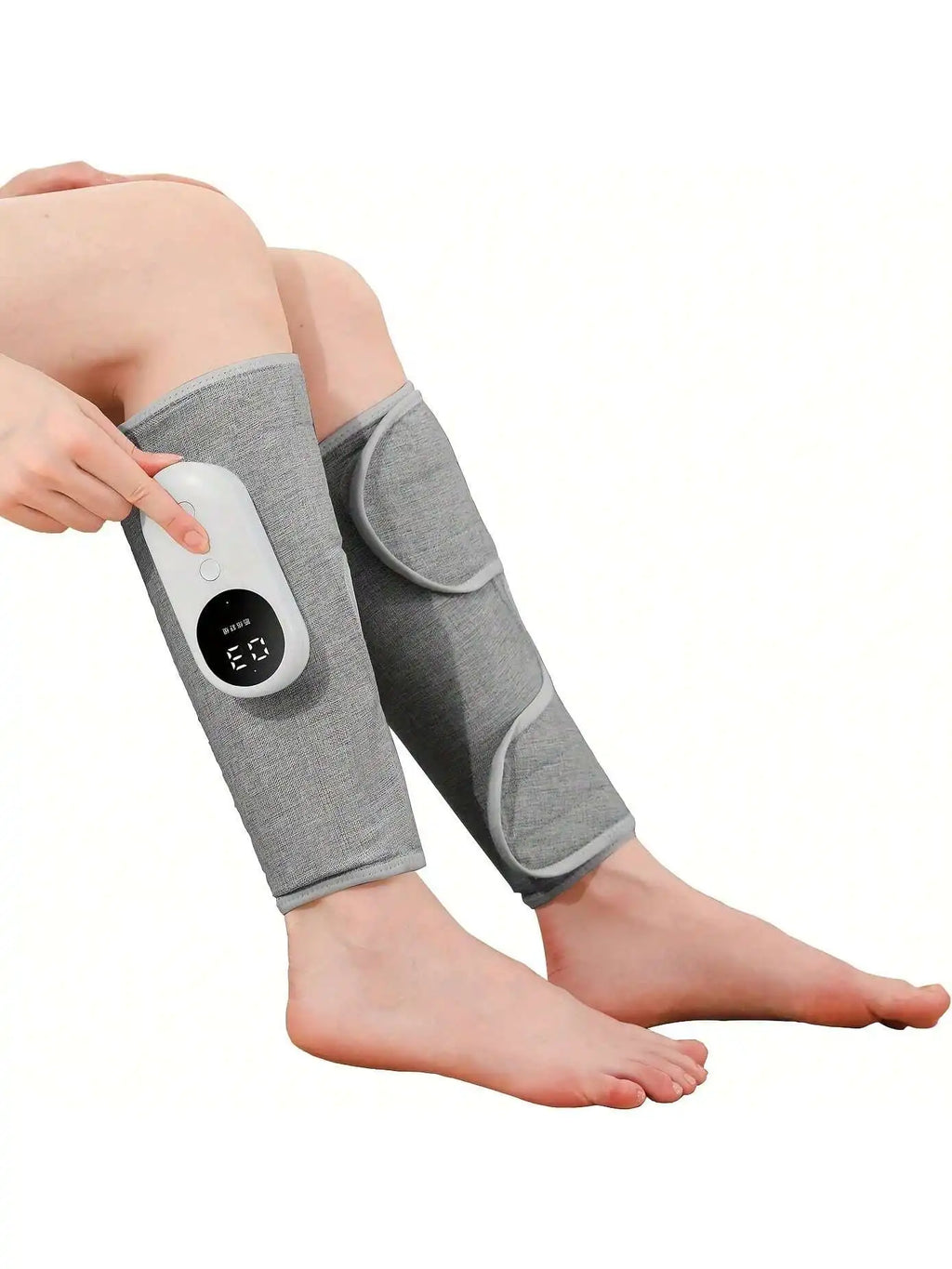 1pc/2pcs Leg Massager For Circular Calf Pressure, Air Compression Massager, Leg Massager With Heat, 3 Intensities, 3 Heat Levels