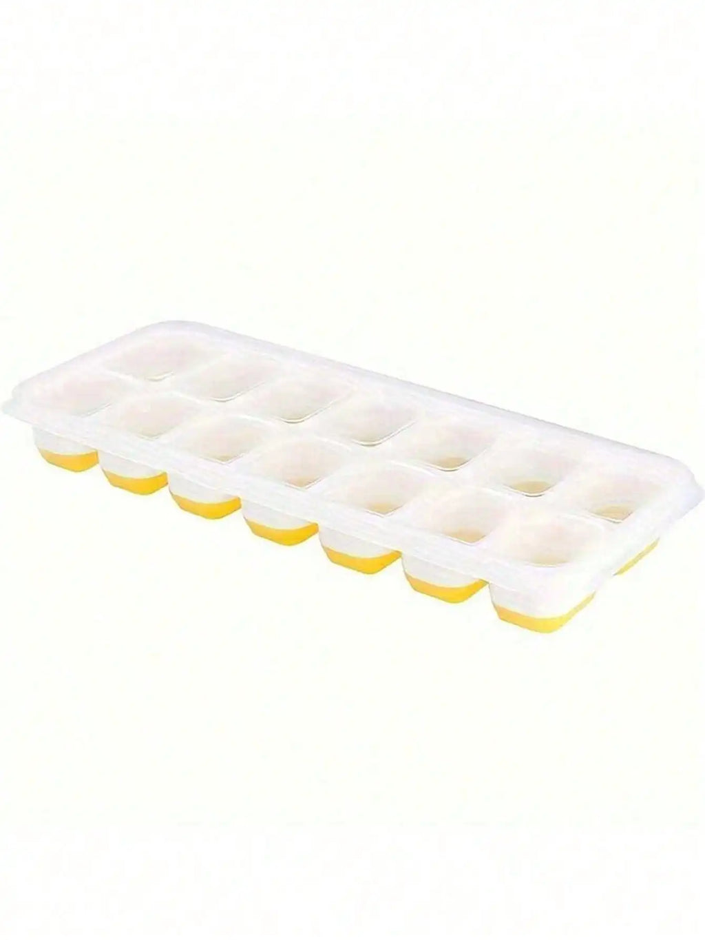 1/2/4pcs Silicone Ice Cube Trays, Easy Release & Flexible, 14-Cavity 4-Color Mixed With Anti-Spill Removable Lids, Stackable With Lid, Kitchen Accessories, Small Kitchen Tools