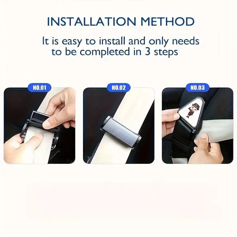 Adjuster Children Kid Car Safety Belt Universal Car Baby Safety Seat Strap Belt Buckle Seat Belt Correction Tape