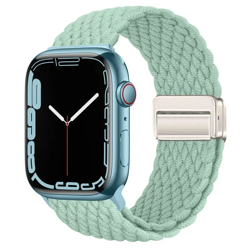 Nylon strap For Apple watch 11 10 42mm 46mm 9 8 7 45mm 41mm Ultra 3/2/1 49mm Magnetic wristband For iWatch 6 5 4 3 SE 44mm 40mm
