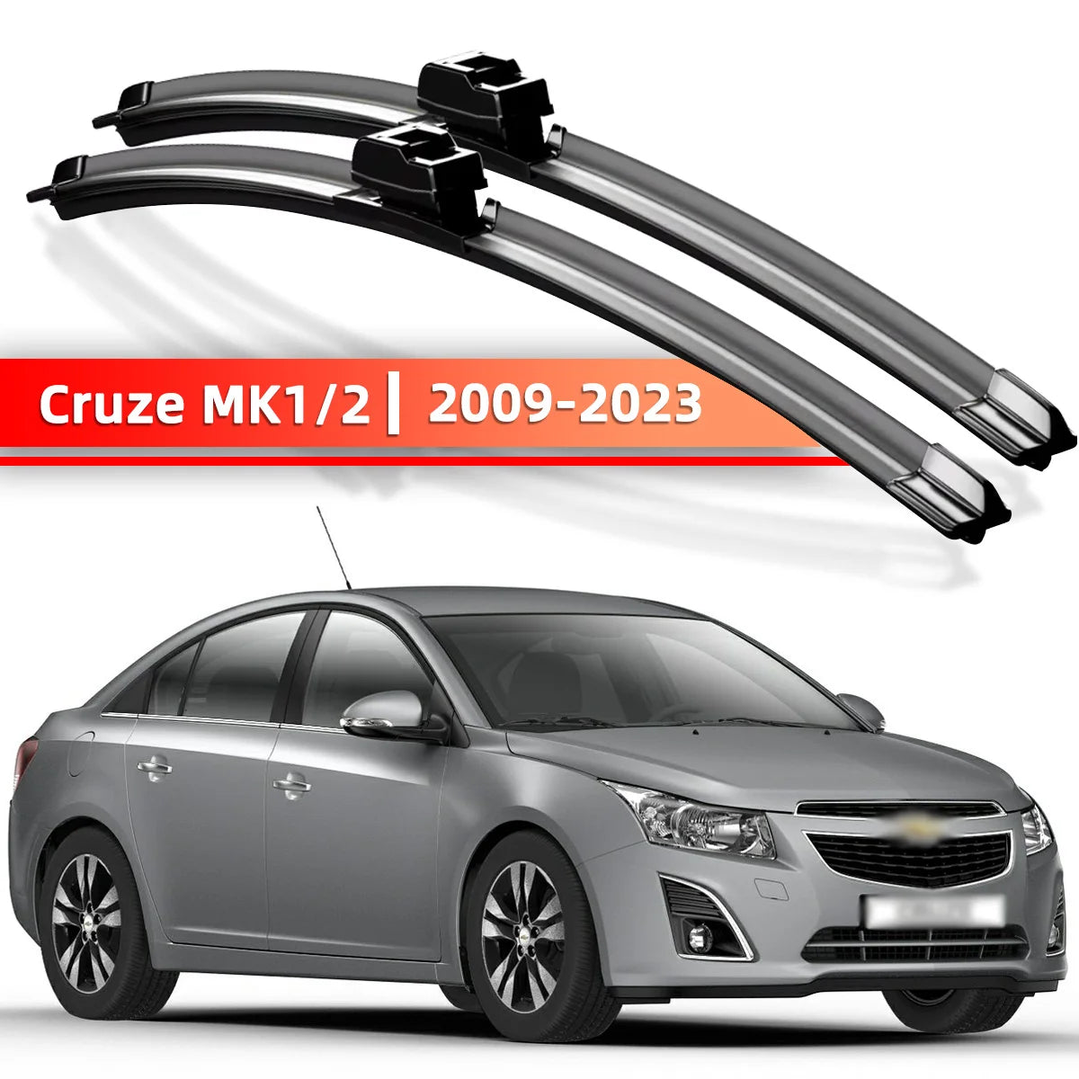 2PCS Car Windshield Wiper Suitable For Chevrolet Cruze 2009-2023 Car Wiper Blade Brush Accessories 2011 2012 2015 2016 2017 2018